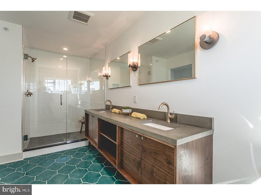 Primary bathroom on third floor