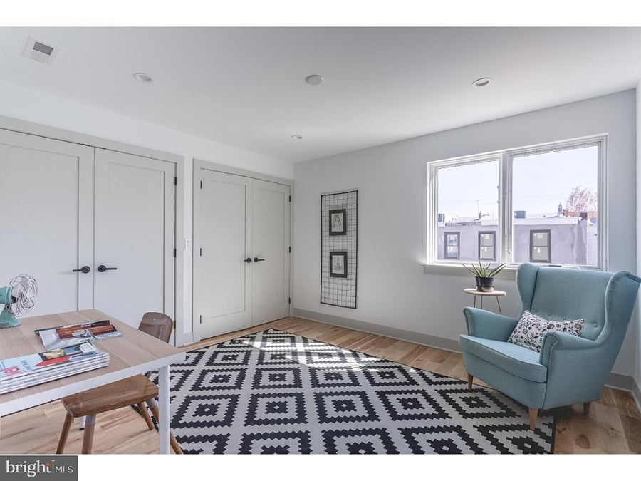 Office on second floor (as staged in listing photo - photos of current setup available on request)