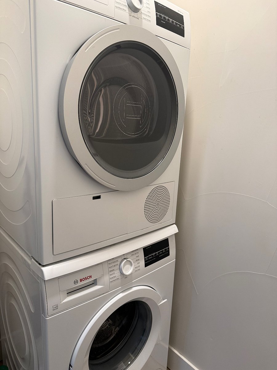 Shared Bosch Washer and Dryer
