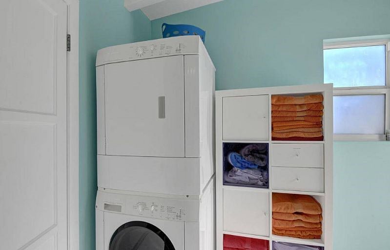 Laundry in 2nd bathroom