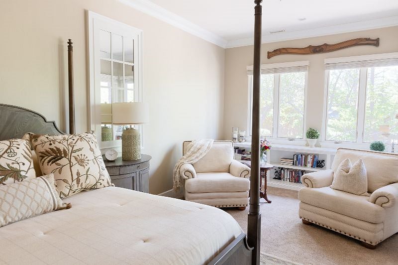 Reading nook in Master bedroom