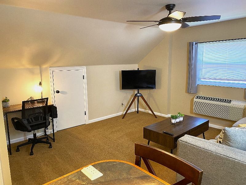 Living Room / Workspace Area