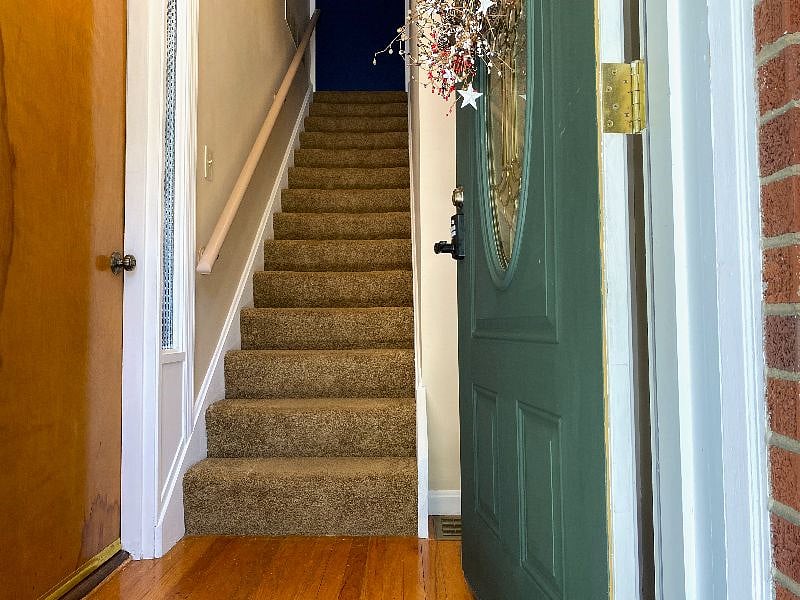 Front Door of House - Guests' Entrance to the Apartment (upstairs).