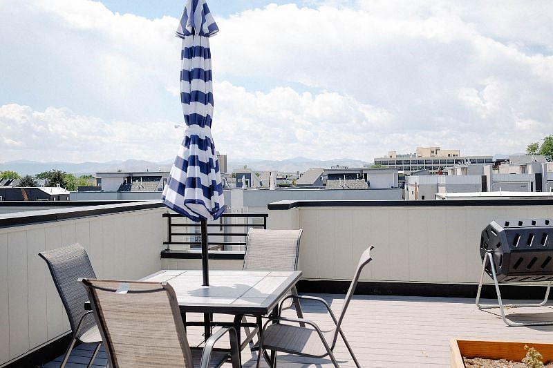 Rooftop on a clear day