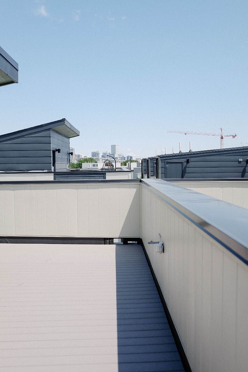 Rooftop on a clear day