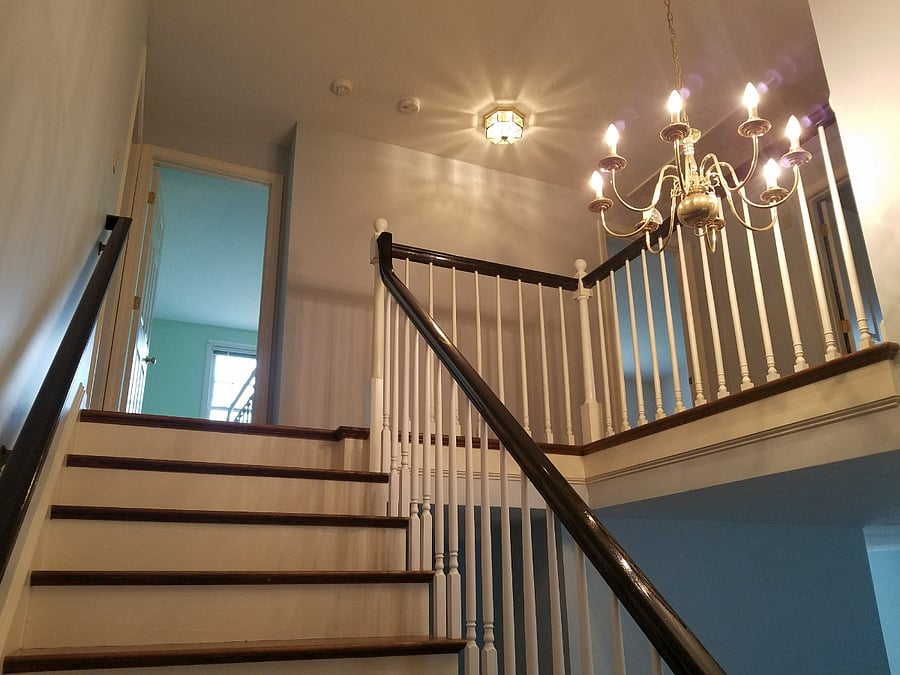 Open staircase