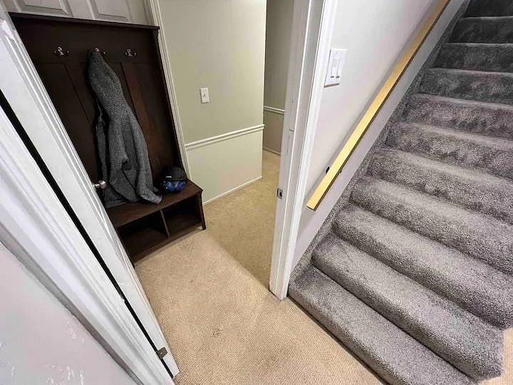 Entry to area with room 1 & 2