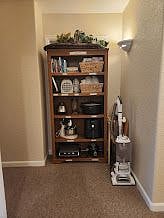 Community Share Shelf -. Air fryer, blender, mixer, crock pot, rice cooker, books, games, puzzles and more! all to be shared with your neighbors across the hall