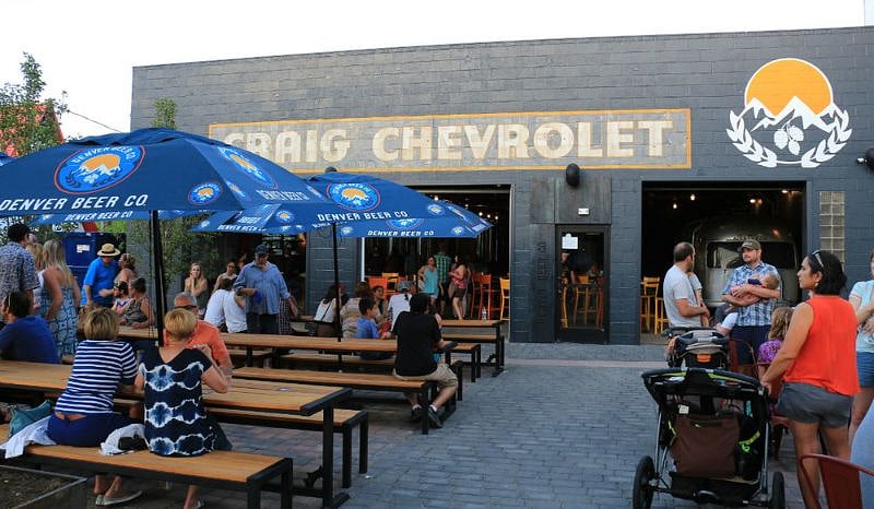 visit the food truck inside Denver Beer Company while you enjoy a local brew just 3 blocks from your front door