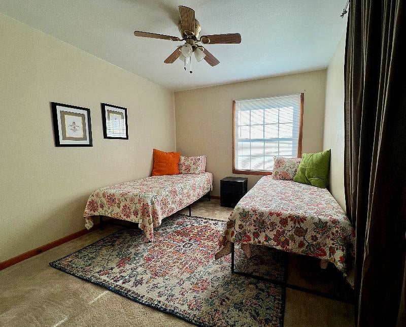 2 Twin XL beds in 3rd Bedroom