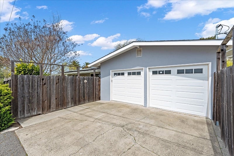 Two Car Garage with remotes