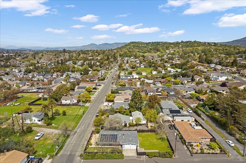 Location of the home in Napa