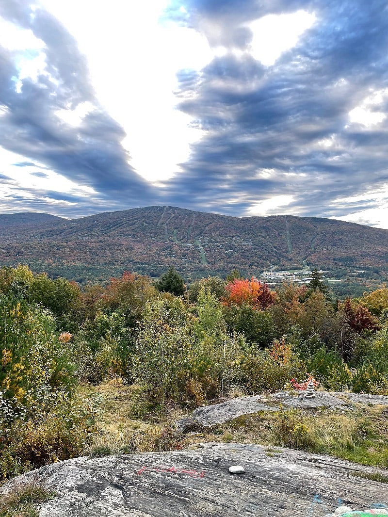 Lookout view of Okemo Mtn.