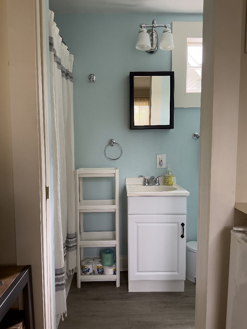 You have your own en suite bathroom.
