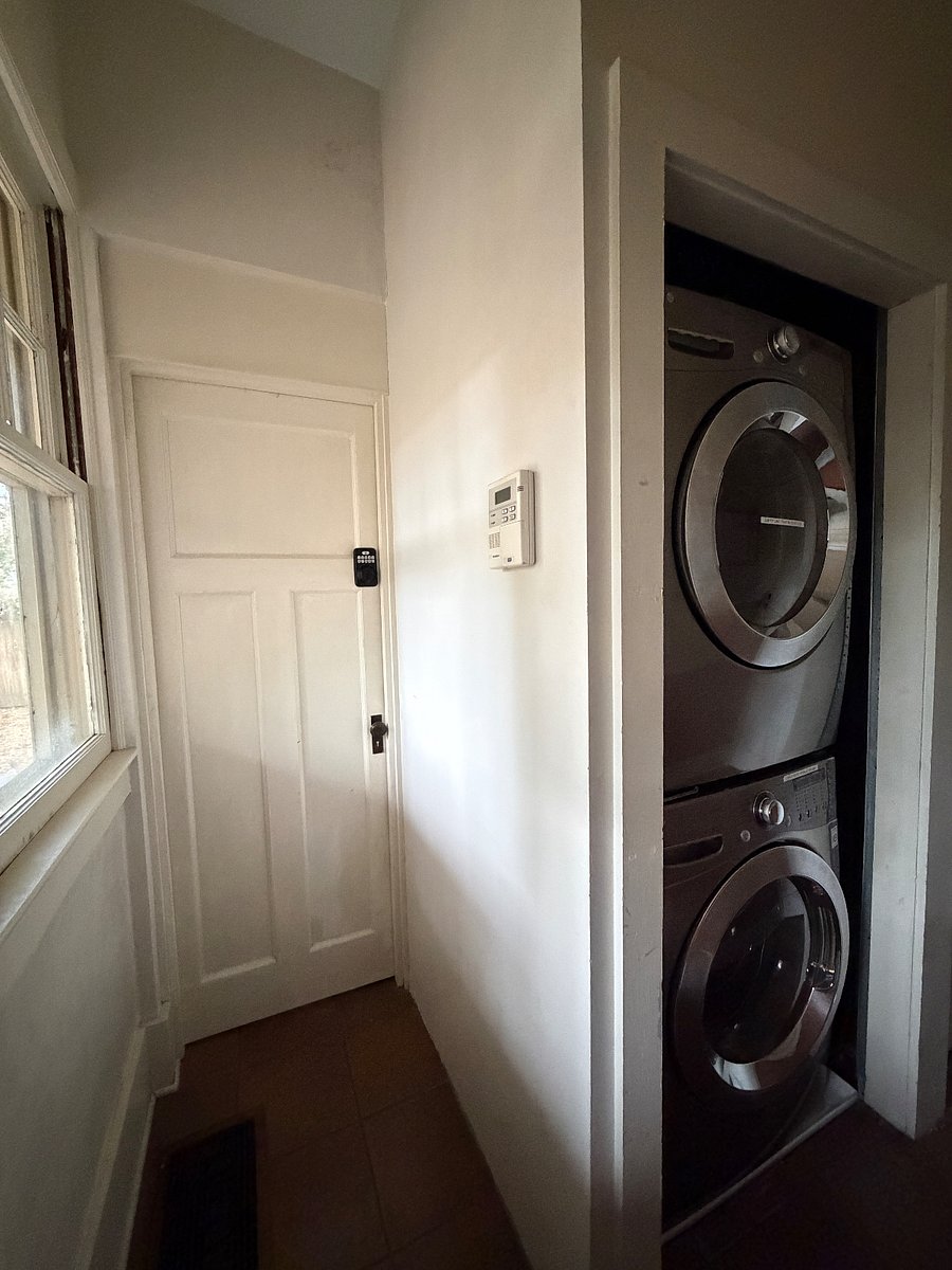 Shared laundry outside your unit