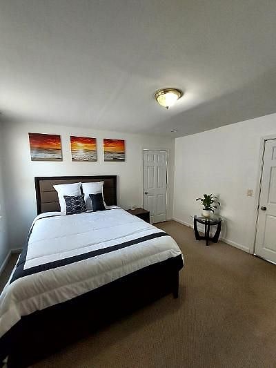 Main bedroom facing west.