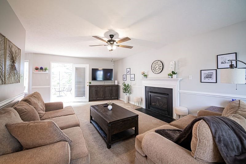 In the living room  you will find a 55" 4k Smart TVs with access to login to any app of your choice using your personal account info. We also offer high speed wireless internet.  In the entertainment ceter you will find a number of board games and puzzles.  