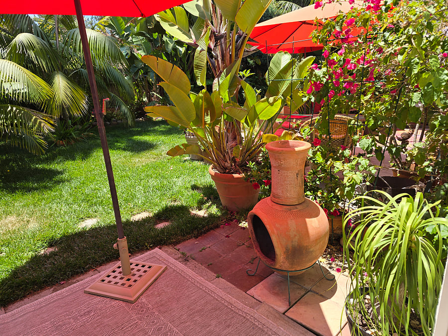 Your private patio