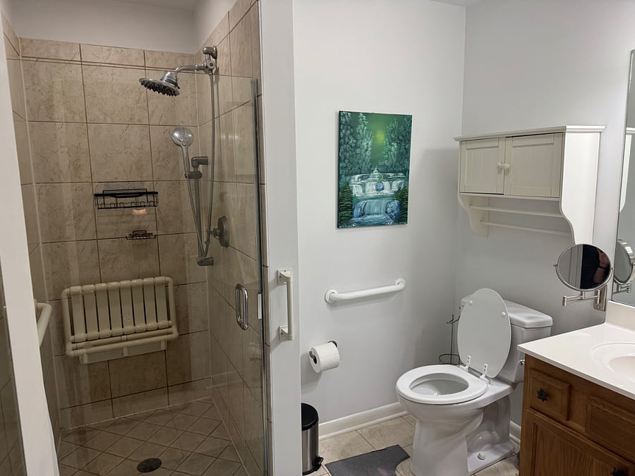 Master bathroom