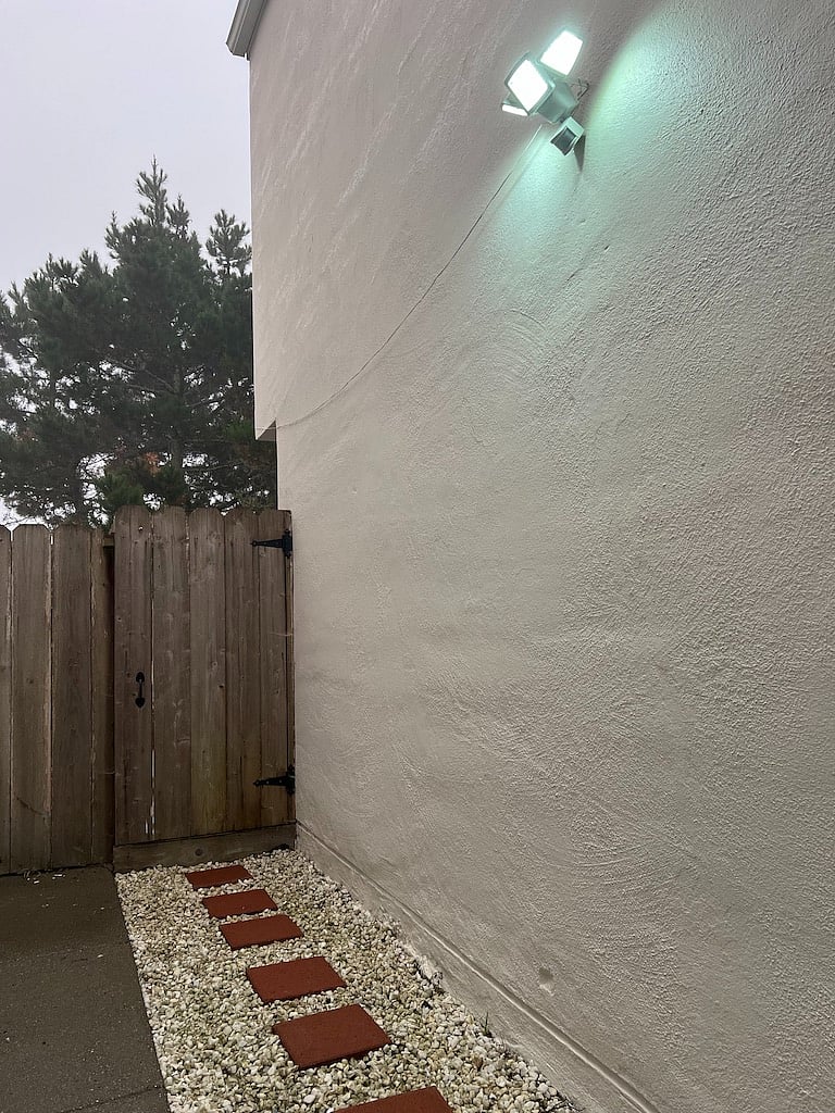 private back entrance