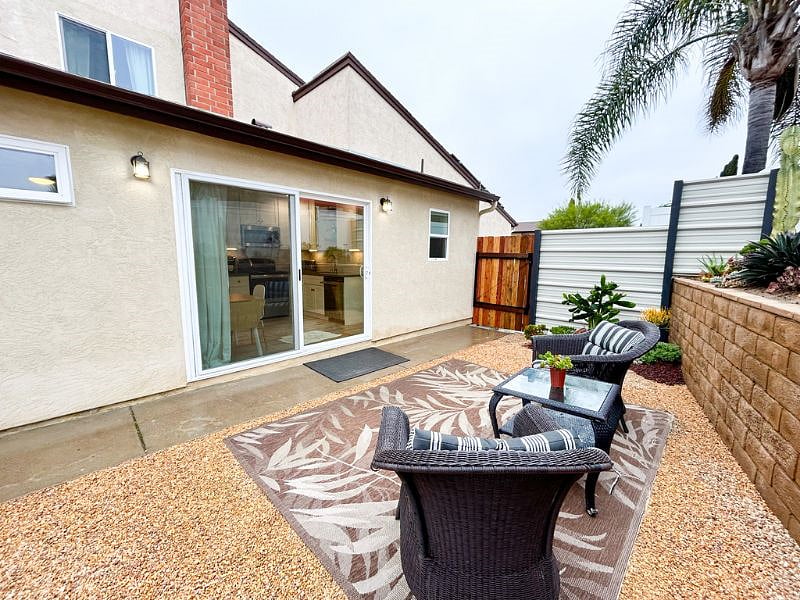 Gated entrance to your private courtyard and private entrance to unit.