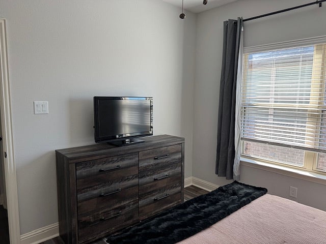 Dresser and TV