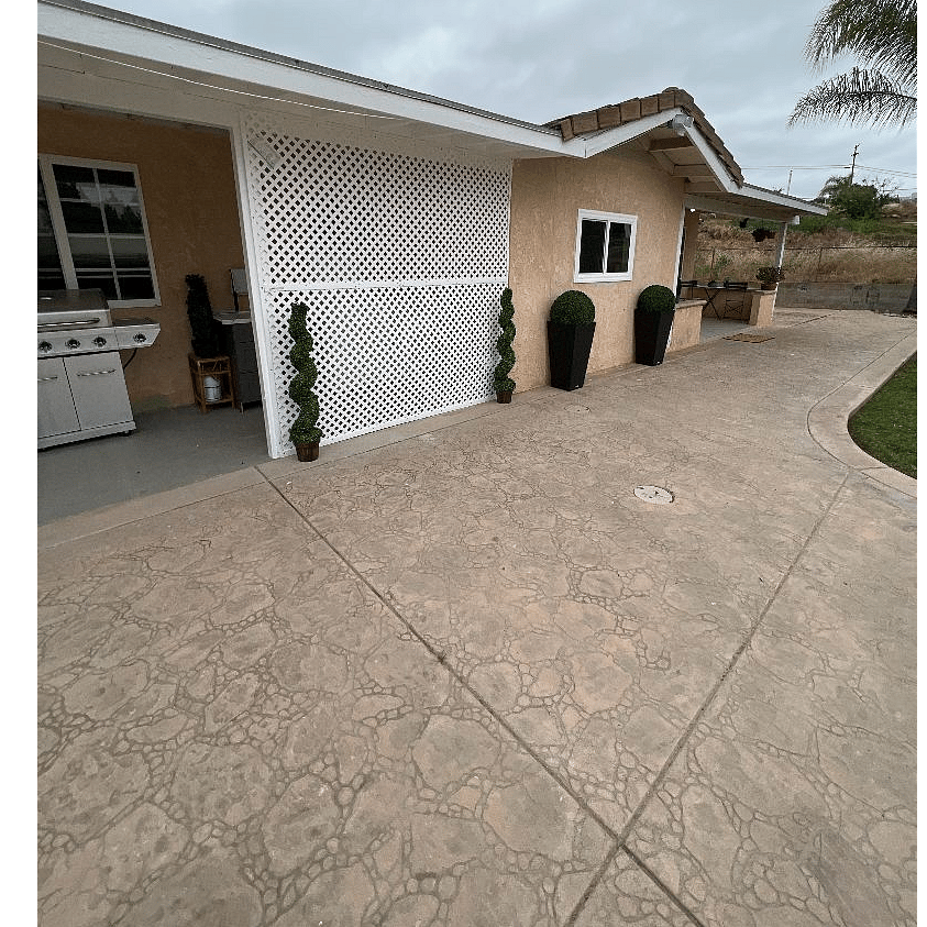 Private Full size washer and dryer for this home located outside in a covered patio. 