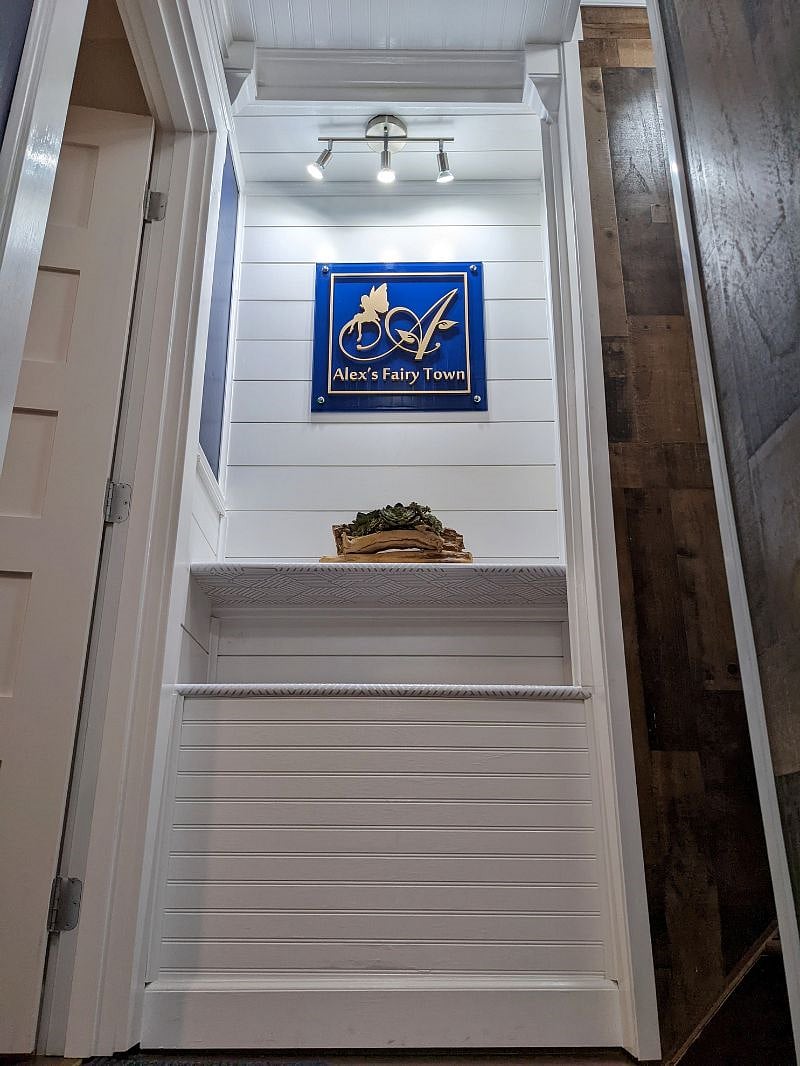 Entrance to suite
