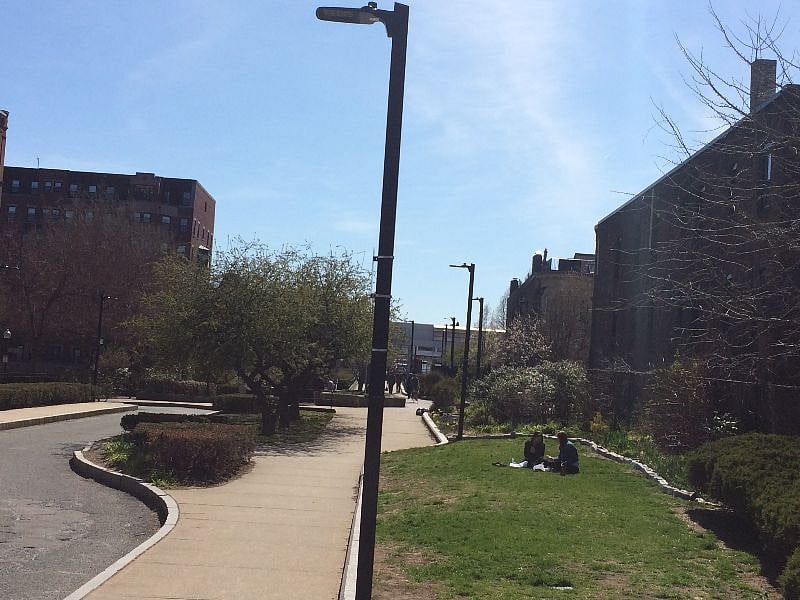 Southwest corridor park half block away