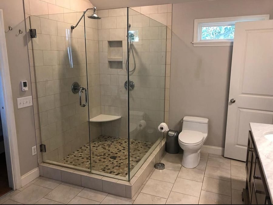 Master bathroom shower