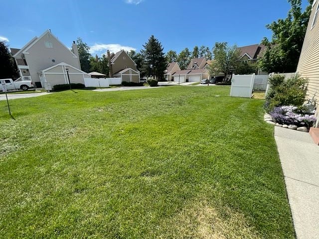 Community park next to the house. People play with their dogs, have picnics, and do yoga here.