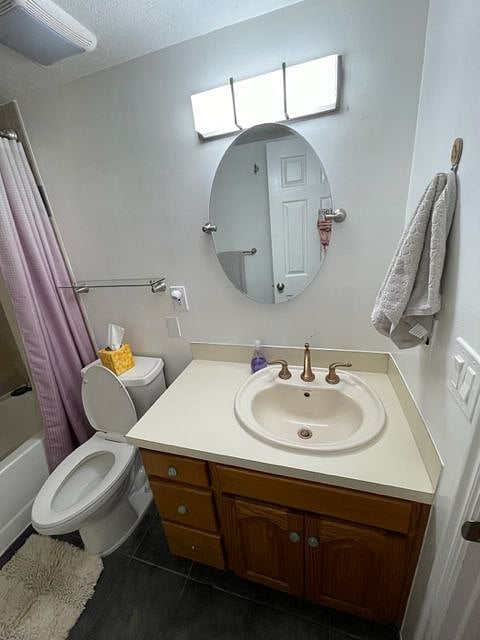Bathroom supplied with towels, tissues, cleaning supplies, hand soap, and toilet paper.