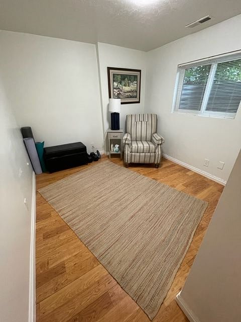 Guest room/workout space located on the same floor as the rented bedroom. The rooms are separated by the bathroom. This is just extra space to use and nice place for guests when they're visiting.