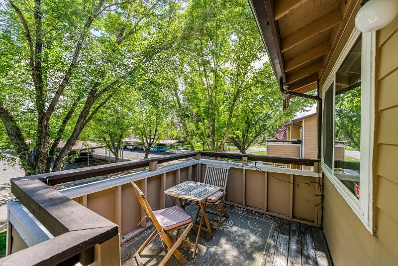 Balcony and bistro set