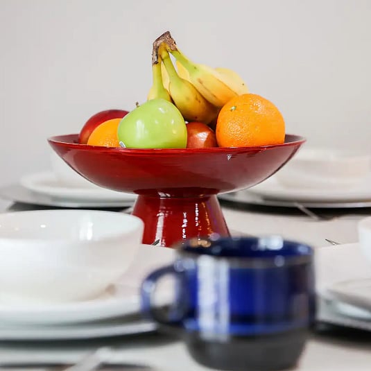 Enjoy breakfast, lunch or dinner in a quiet corner.
