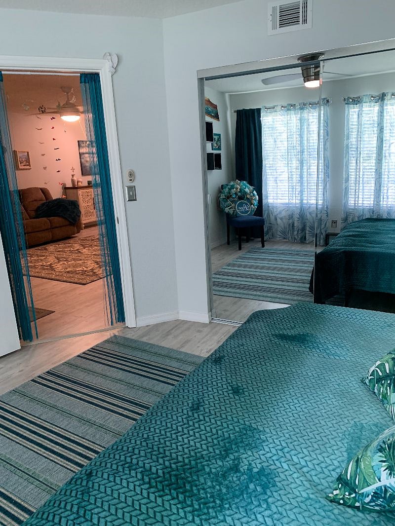Inside 2nd Bedroom looking out the door to the Living area