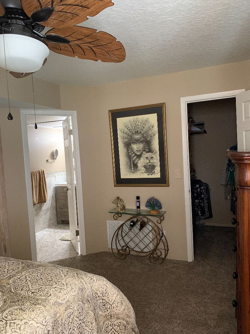 Master Bedroom - door to bathroom