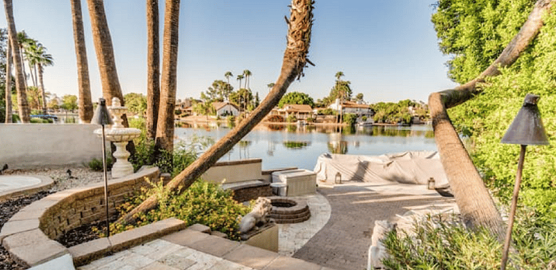 Lake access and Firepit