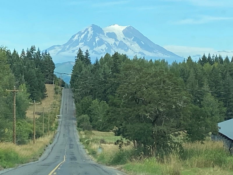 And youre on your way to Mt. Rainier