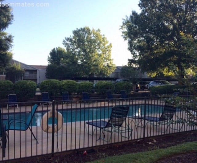 Pool outside back gate