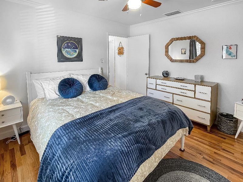 Bedroom from closet