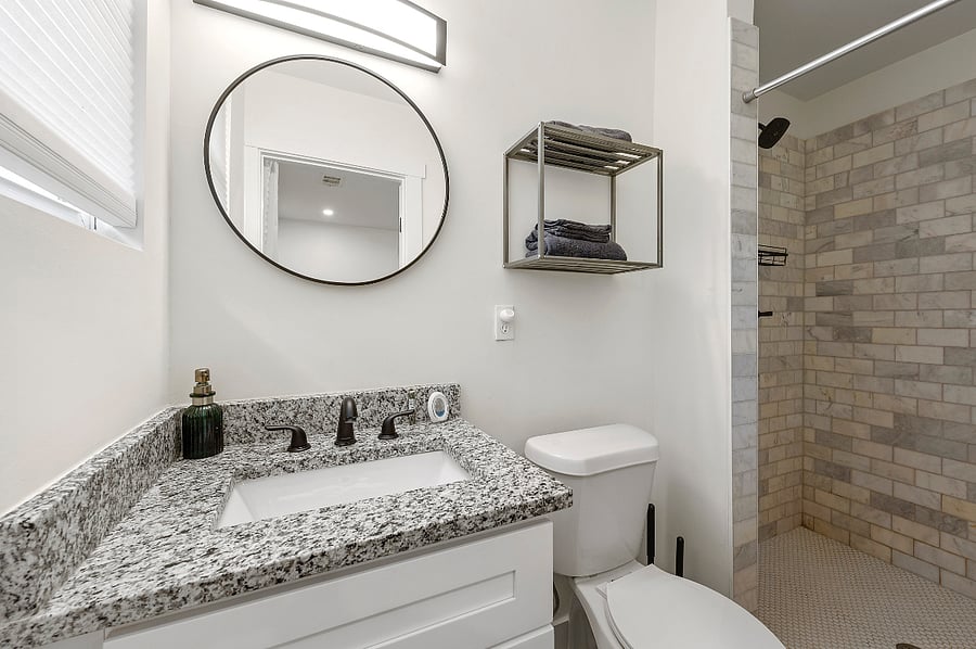 Attached bathroom