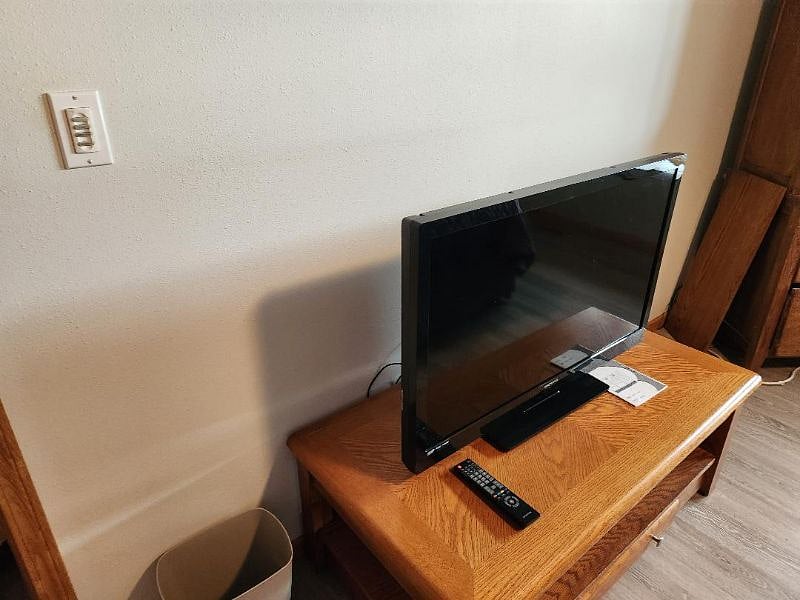 Primary bedroom smart tv