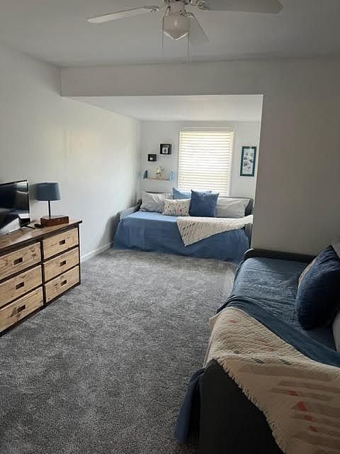 Each twin bed has a trundle bed that can raise to make either four twin beds or two king beds. However, the room space best accommodates no more than one king bed at a time.
