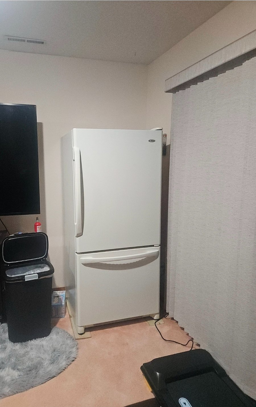 full refrigerator/freezer lower level