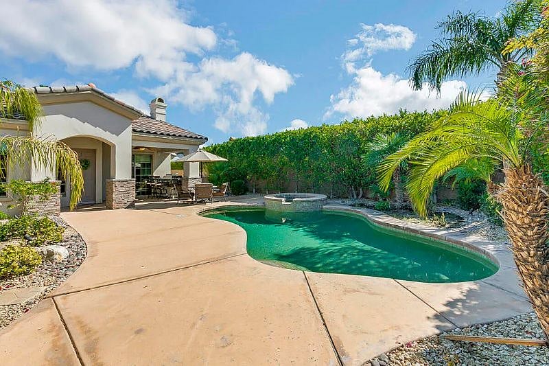 pool and spa