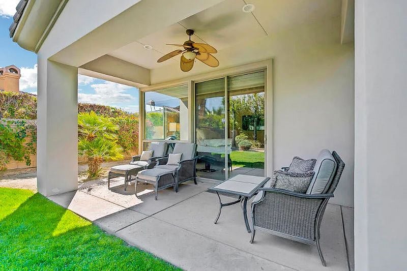 master bedroom backyard
