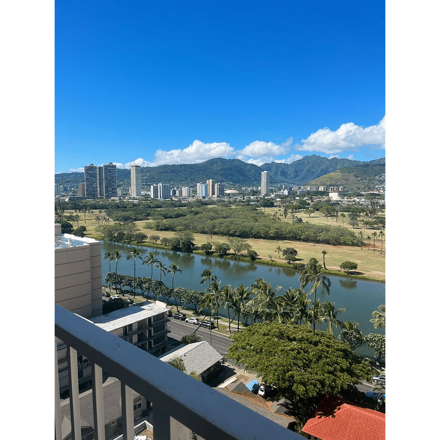 Your view as you enjoy your morning coffee on the lanai