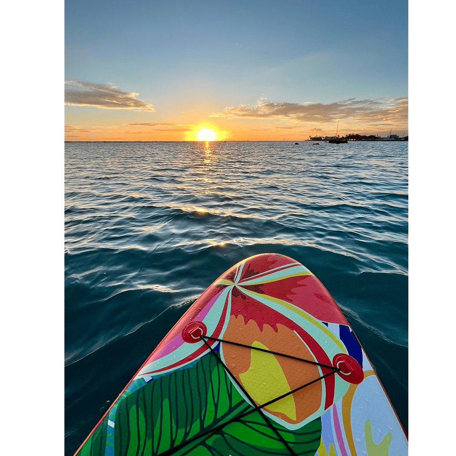 Take the paddleboard to Ala Moana beach park for a perfect sunset on the water