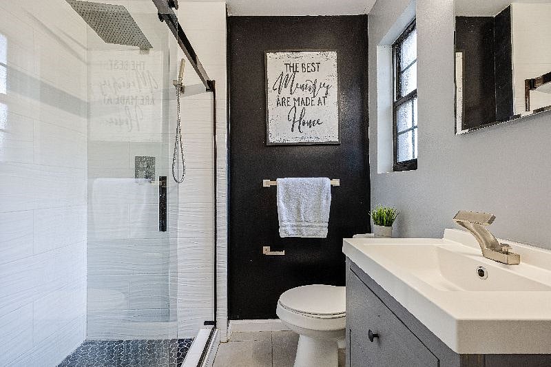 Master bathroom